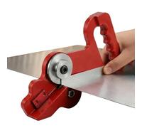 Herramienta Cortadora de Metales, Cortador Para Tejados Con Doble Rueda Y Tracción Manual De Uso Intensivo, Tijeras de Metales Ajustables, para Chapa de Acero Aluminio Lata Cartón y Conductos de HVAC