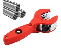 Herramienta cortadora de PVC: cortador de tubos con trinquete de aleación, 1/4 a 7/8 pulgadas, cizallas compactas y rígidas para tubos de PVC | Para cortar mangueras PPR, tuberías, fontanería, bricola