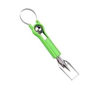 Herramienta Cortadora y Rebanadora de Sandía,Con Mango Ergonómico Cuatro En De Acero Inoxidable,Juego cortadores fruta - Para Melón Cantalupo Kiwis, Hogar Cocina Camping Picnic Restaurante Frutería Re