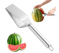 Herramienta Cortadora Y Rebanadora De Sandía,Mango Antideslizante Multifunción Alimenticio,Cortador De Acero Inoxidable Para Sandía - Para Hogar Cocina Tienda Melón Cantalupo Papaya Bandejas Frutas Re