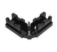 Herramienta corte medición inglete 2 en 1, herramienta corte inglete aserrado preciso Transportadores portátiles Medidores Sierras Goniómetro para instalación tuberías decoración