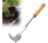 Herramienta Crack Weeder | Extractor manual de malezas en forma de L | Herramienta de mano para eliminar malas hierbas del césped Patio juntas de pavimentación