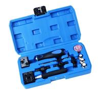 Herramienta de abocardado automotriz, 11 piezas para tubos de freno, herramienta de abocardado doble DIN 4, 75/6, 35 mm