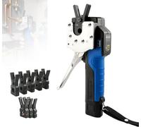 Herramienta de Abocardado Eléctrica Inalámbrica y Expansor,Abocardado Automático 5s, Batería 2000mAh,Métrico/Pulgada para Cobre Blando, Aluminio, Latón - Kit Profesional HVAC, Refrigeración,Automoción