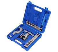 Herramienta de abocardado para HVAC, herramienta de abocardado de frenos, kit de herramientas de abocardado de líneas de frenos de 3/16 pulg., 1/4 pulg., 5/16 pulg., 3/8 pulg., 1/2 pulg., 5/8 pulg.,