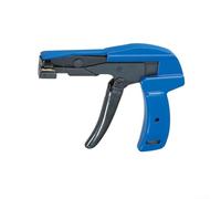 Herramienta de abrazadera de brida de nailon rápida y precisa con corte de tensión automático integrado para agrupar y recortar ordenados bridas de cables