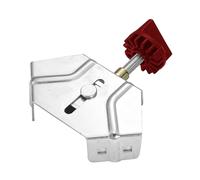 Herramienta de abrazadera de esquina de apertura y cierre resistente de acero metálico para una fácil fijación, abrazadera de ángulo recto de acero metálico