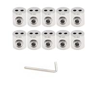 Herramienta de abrazaderas de cable ajustables de instalación rápida, dispositivo deslizante para sujetar aplicaciones al aire libre, grado industrial, cierre de cable