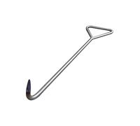 Herramienta de abridor de llaves de alcantarilla de alta resistencia, gancho de alcantarilla, tapa de drenaje for rejillas de alcantarillado(B-12MM,35cm/13.8in)