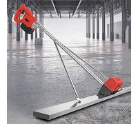 Herramienta de acabado de hormigón para soleras, 6000 RPM, hoja de 150 cm, regla eléctrica inalámbrica de nivelación de cemento con raspador