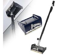 Herramienta de acabado de paneles de yeso con mango de extensión, aluminio, perfecta para aplicación lisa de lodo de yeso y yeso