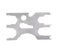 Herramienta de acero inoxidable para buceo, herramienta de crédito, herramienta reguladora, equipo de reparación de tarjetas de crédito, ligero