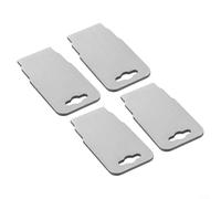 Herramienta de acero inoxidable para quitar accesorios de chorro de retorno Hydrostream para mantenimiento de piscinas (4 piezas)