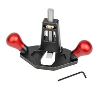 Herramienta de afeitar manual ergonómica de madera para artesanos, construcciones de aleación de aluminio con profundidad de cepillado de 25 mm, agarre cómodo