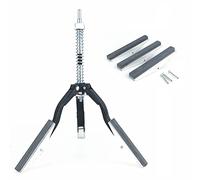 Herramienta de afilado de 4 pulgadas para cilindro de freno de motor de coche de 51 mm a 177 mm con piedras de afilado, eje flexible, autocentrado para corte rápido en camiones, autobuses, tractores