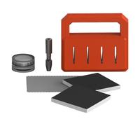 Herramienta de afilado de agujas de aerógrafo, herramienta de pulido de | Kit de afilado de cepillo de aire para diseño de uñas, reparación de automóviles, peluquería, modelo, pintura