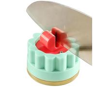 Herramienta de afilado de tijera - Utensilios de cocina portátiles con soporte de , herramientas para afilar tijeras - adecuado para mujeres hombres chefs uso al aire libre viajes picnic