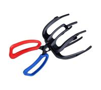 Herramienta de agarre de pescado, metal no resbalón pescado, soporte para pescado, bajo Catfish Carp Catch Release Plegables al aire libre River Lake Stream Tanque Fishing Gear, seguro control para