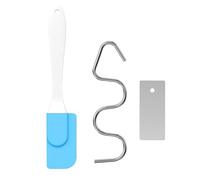 Herramienta de agitador de mantequilla de nuez, batidora de mantequilla de nuez | Herramienta mezcladora de acero inoxidable,Gadgets de cocina a prueba de óxido con espátula, utensilio de cocina para