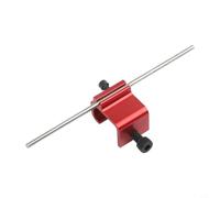 Herramienta de ajuste de cadena para motocicletas para ATV Dirt Bike Alineación de piñón Medidor de espacio preciso Kit de aleación resistente a la corrosión (rojo)
