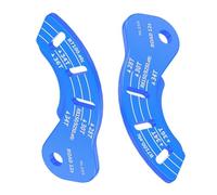 Herramienta de ajuste de desviador trasero - Ajustador eléctrico de desviador trasero de 8,1 cm, amplios usos, herramienta de ajuste de espacio de cadena de velocidad con guía avanzada de alta