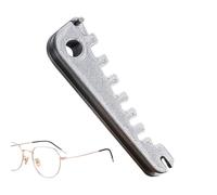 Herramienta de ajuste de lentes - Kit de flexión de sien, herramienta de reparación óptica con juego de cuidado de marco | Modificación de ajuste de marco de gafas de precisión también para