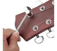 Herramienta de Ajuste de Llave Hexagonal de Metal para Accesorio para Instrumentos Musicales de Guitarra 7MM/8MM/6,35 MM (SILVER)