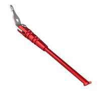 Herramienta de ajuste de manivela, herramienta de perno de brazo de manivela para bicicletas, soporte ligero mecanizado CNC, para proporcionar un apoyo estable al estacionar bicicletas (rojo)