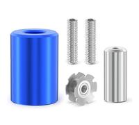 Herramienta de ajuste de nueces de estrella, herramienta de ajuste de de corona,Instalador de tuercas de horquilla con tornillo de repuesto - Conductor de casco de bicicleta de montaña, out