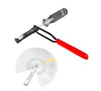 Herramienta de ajuste de regulador manual, mango antideslizante, equipo profesional de reparación de automóviles, adecuado para técnicos, kit de válvulas profesionales