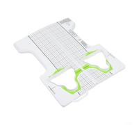 Herramienta de ajuste de tacos de bicicleta para SPD y Look for Keo, alineador de rejilla de precisión para zapatos de carretera y MTB, dispositivo de ajuste de polipropileno blanco de 110 x 290 mm