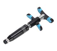 Herramienta de ajuste quiropráctica, masajeador quiropráctico portátil estable para masaje completo del cuerpo para alivio articular para masaje de la columna vertebral (negro)