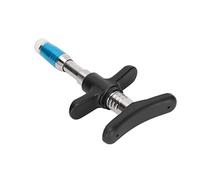 Herramienta de Ajuste Quiropráctico Manual, Portátil, 10 Niveles de Fuerza, Usos Amplios, Masajeador Espinal Manual, Resistencia a la Corrosión para Relajación Muscular Corporal(azul)