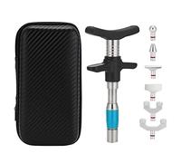 Herramienta De Ajuste Quiropráctico, Masajeador Espinal Manual, Masajeador De Ajuste Quiropráctico Portátil Para Relajación Muscular, Ajustador Con 6 Cabezales De Masaje Para Terapia De(blue)