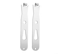 Herramienta de alambre de acero inoxidable para clips de poste en T, encuadernación de alambre de esgrima y bobinado de alambre trenzado eléctrico, 3.8 pulgadas o 6 pulgadas (D)