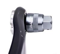 Herramienta de aleación de aluminio para SRAM para DUB BB30 Cubierta de manivela Elegante y funcional (negro)