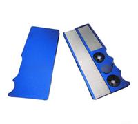 Herramienta de aleación de aluminio para taco de billar para mantenimiento de tacos de billar, diseño compacto para Snooker y accesorios chinos de 8 bolas (azul)