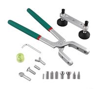 Herramienta de alicates de reparación de abolladuras sin pintura para puerta de coche para borde, kit de removedor de abolladuras de panel de cuerpo de metal de 13 pulgadas para taller de carrocería