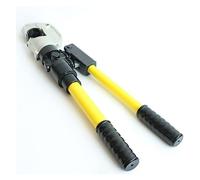 Herramienta de alicates que prensan, EP-430 Alicates de crimpado manual Crimpadora 50-400 mm2 con juego seguridad correa, herramienta terminales cable eléctrico hidráulico(Yellow)