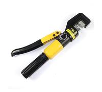 Herramienta de alicates que prensan, YQK-70 6T Kit de herramienta prensado hidráulico, con 8 troqueles + estuche transporte for cable terminal alambre 4-70 mm