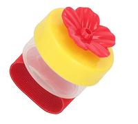 Herramienta de Alimentación de colibrí de Mano, Alimentador de Anillo de colibrí Color Brillante Práctico para Exteriores (Amarillo)