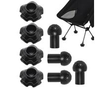 Herramienta de alineación Camber - Grado 10.9 Acero 12mm 17mm | 4pc Car Four Wheel Eccéntrico Tornillo Set | Hardware de ajuste de alta resistencia para la reparación de suspensión Garaje Equilibrio