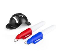 Herramienta de alineación de Golf, Marca de Bola de alineación - Marcador de Pelota de Golf y Herramienta de marcado de Líneas resistente a la decoloración - Herramienta y marcador de a Impresión
