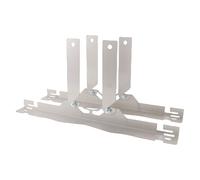 Herramienta de Alineación de Punta de Metal Que Se Cuelga Cómodamente para un Juicio Rápido Coche Todoterreno Motocicleta UTV ATV Plata 2 Piezas