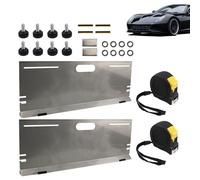 Herramienta De Alineación De Ruedas | Kit De Herramienta De Paralelismo Para Coche Amoroso | Medición De Precisión Con 2 Cintas Métricas Antideslizante Para Neumáticos | Para Reparación De