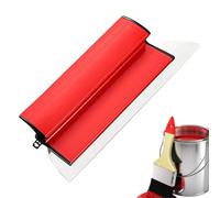Herramienta de alisado para placas de yeso, raspador ergonómico de acero inoxidable, herramienta de acabado para yeso, 05 mm, para amantes de la pintura, construcción grande