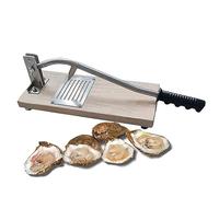 Herramienta de altura ajustable para ostras, abridor de ostras portátil de acero inoxidable para el hogar, restaurante, hotel, bufé, multiherramienta para reuniones familiares