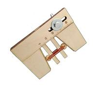 Herramienta de amarre, auxiliar de madera Dead Eyes Herramienta de amarre para modelo de barco de madera Kit de herramientas de amarre manual de fijación ajustable para modelos de vela clásicos de mad