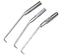 Herramienta de amarre de alambre de nivel de gancho de mano para sitio de construcción, abrazadera de bobina de alambre de barra de acero con material de hierro y capacidad de carga 0 2 kg (A)