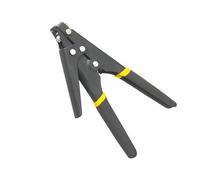 Herramienta de amarre de cremallera, sujetadores de bridas de cables, pistola de corte de tensión ajustable, herramientas de cierre rápido y corte para cables, cables, color negro